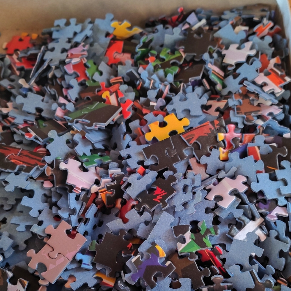 2 Ravensburger Puzzles-1000 Pieces Each - Picture 8 of 9